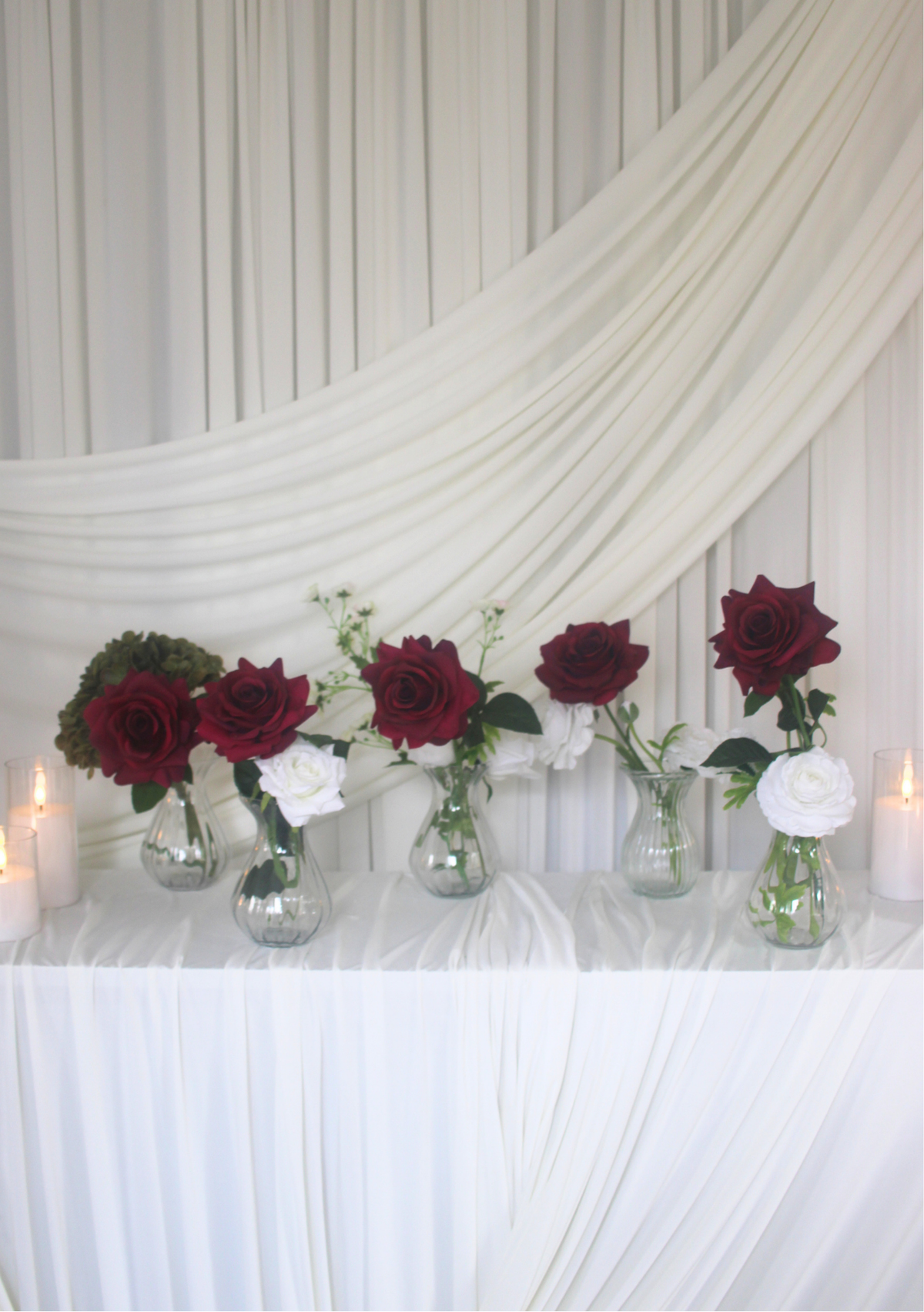 The Burgundy Muse Bud Vases (Set of 5)