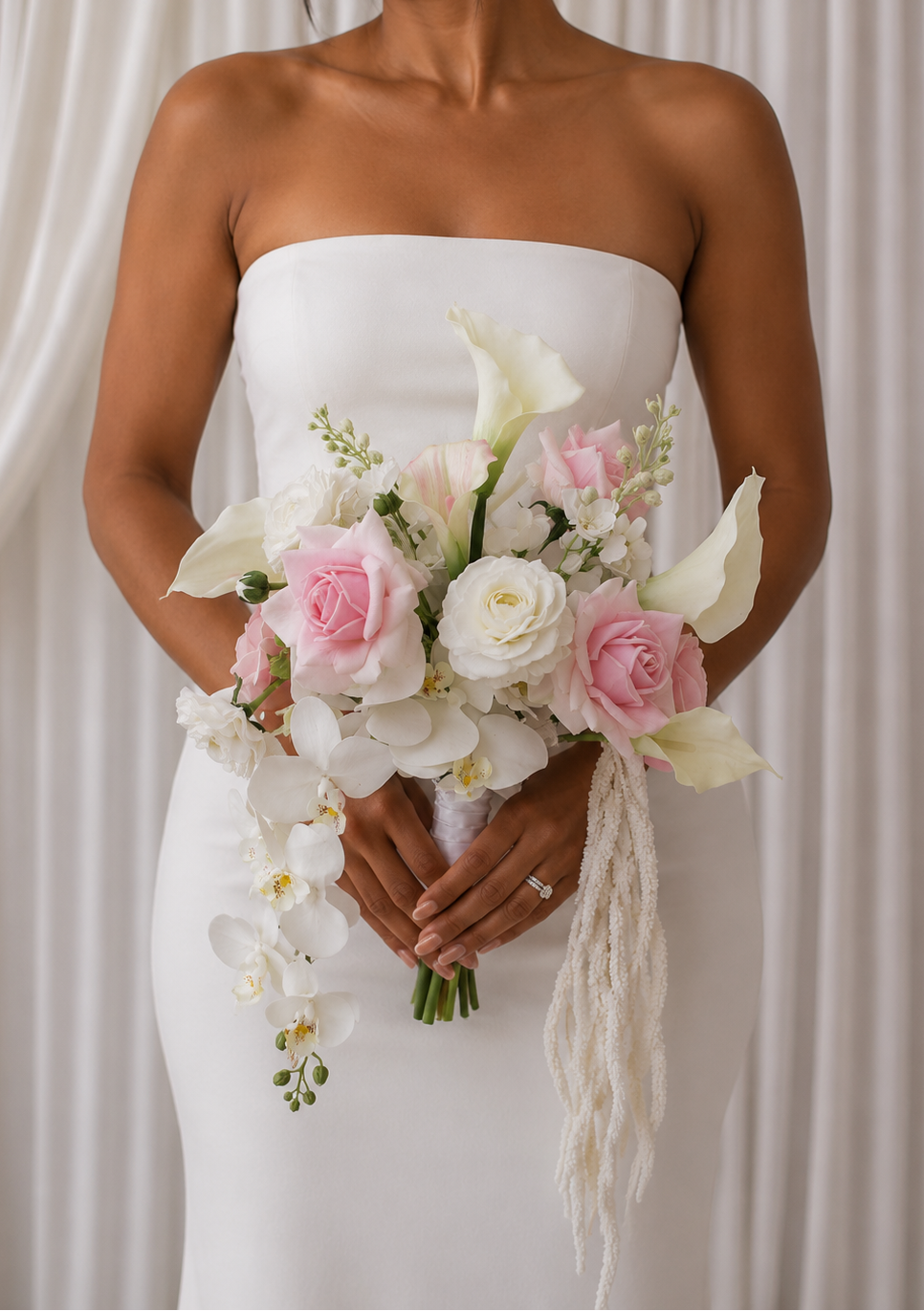 The Botanical Blush Bride Bouquet