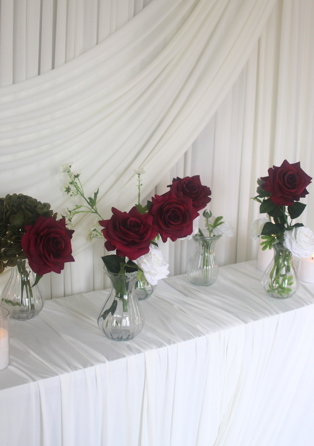 The Burgundy Muse Bud Vases (Set of 5)