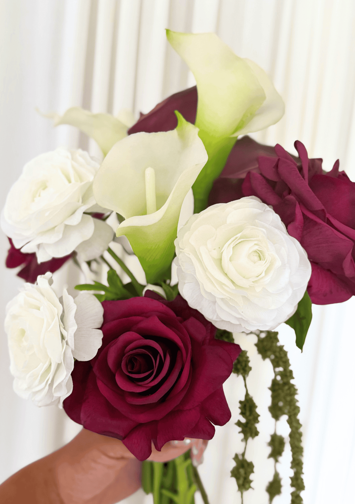 The Burgundy Muse Bride Bouquet