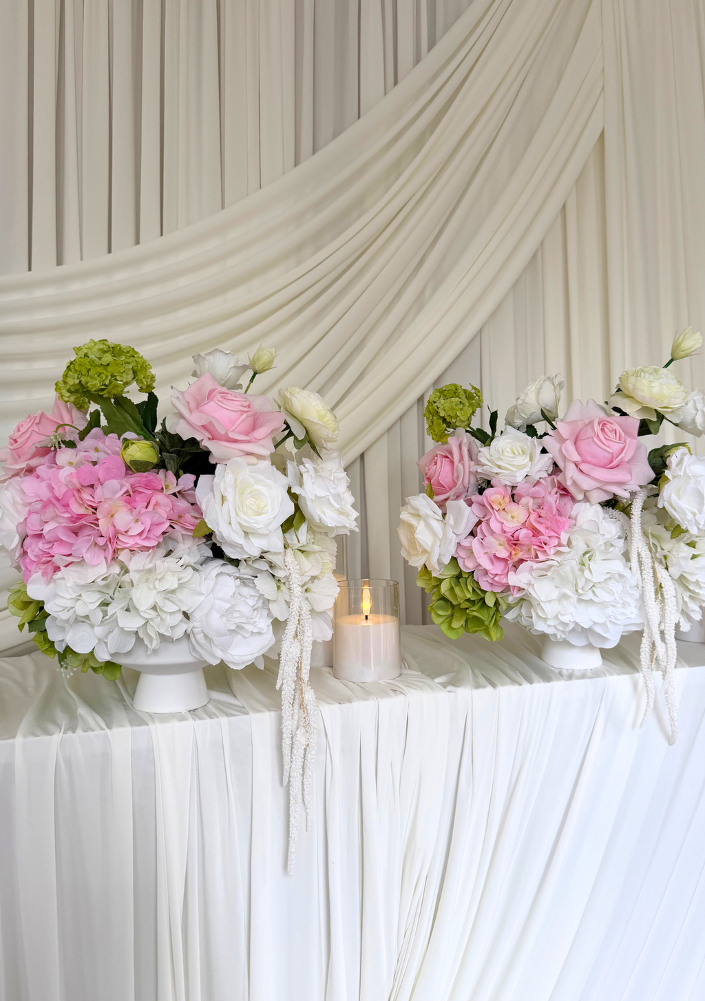 The Botanical Blush Petite Vase display