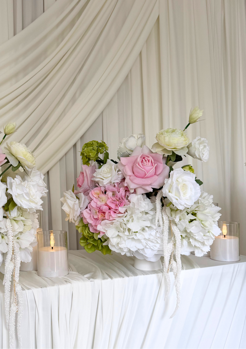 The Botanical Blush Petite Vase display