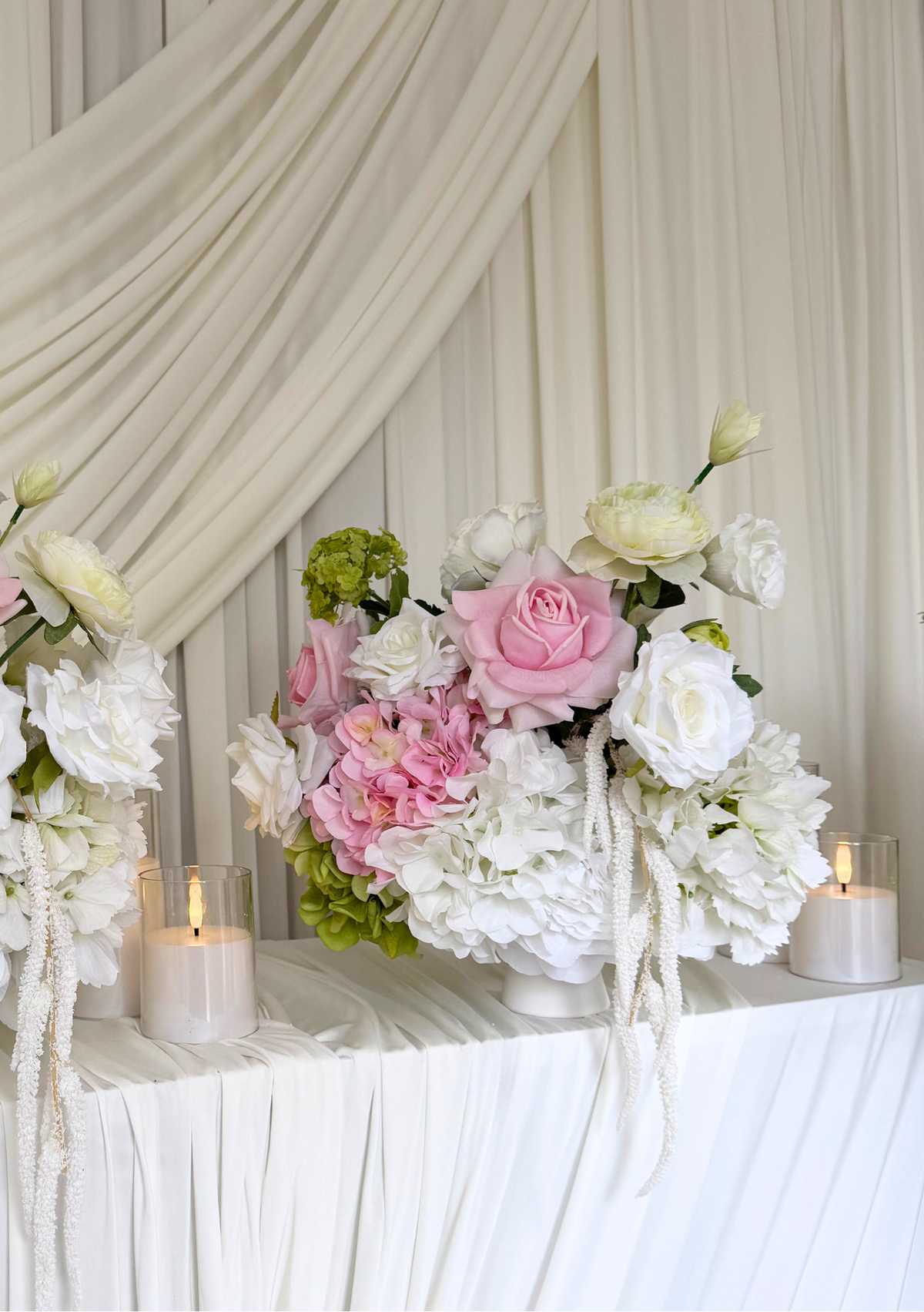 The Botanical Blush Petite Vase display