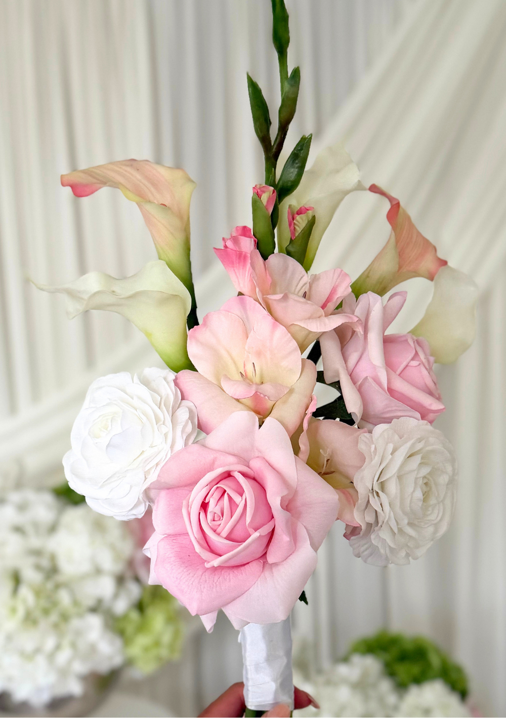 Bridal Party Bouquet 13 piece Complete Edit - Botanical Blush