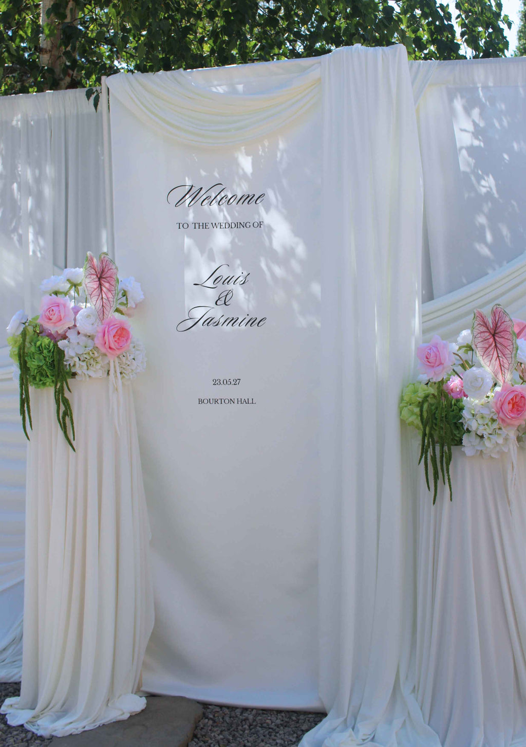 Welcome Sign Frame - Hire
