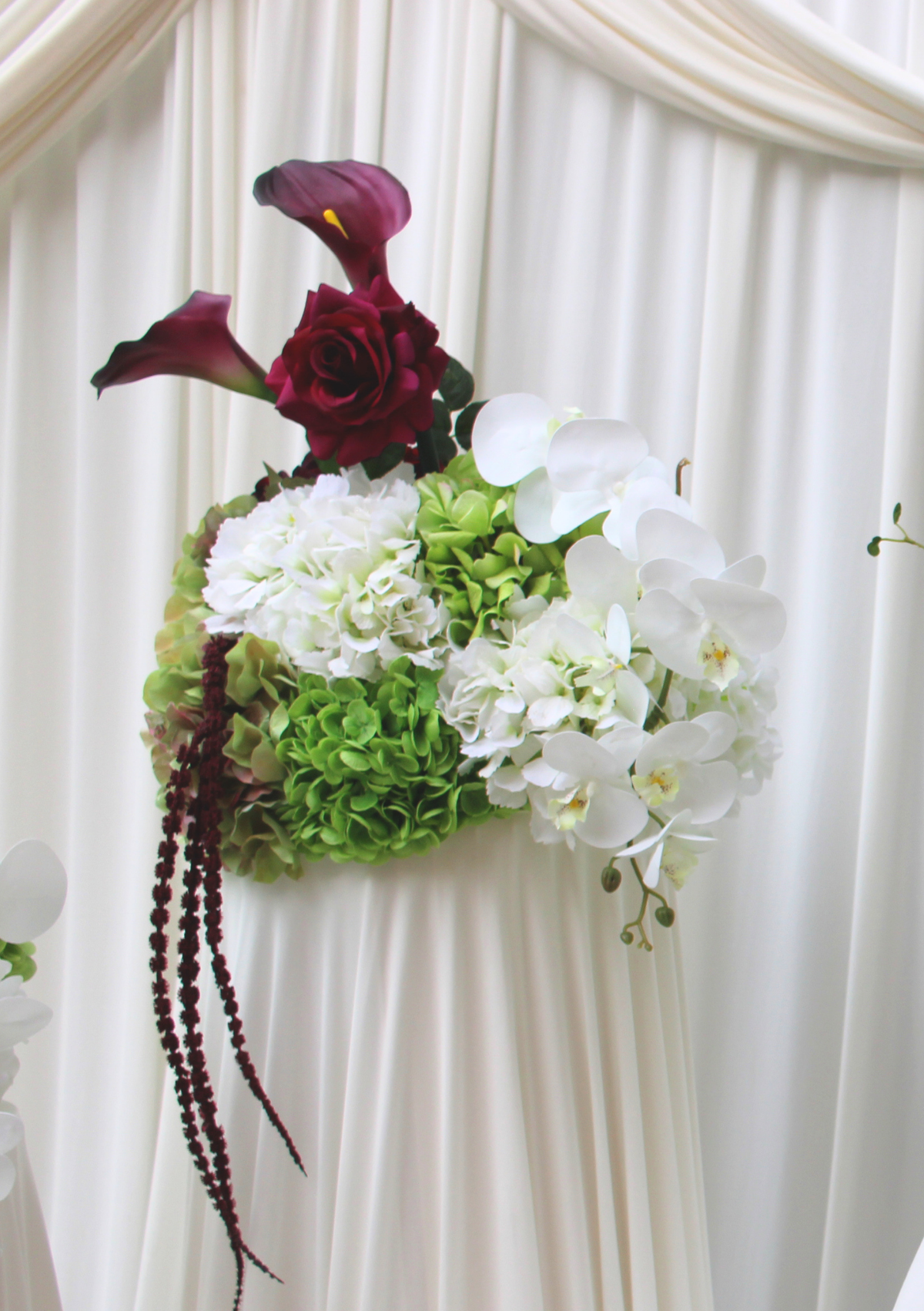 The Burgundy Muse Cascading Meadow