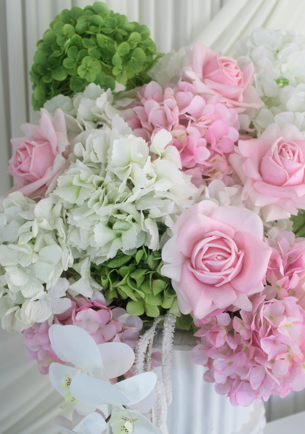 The Botanical Blush Grand Urn Display
