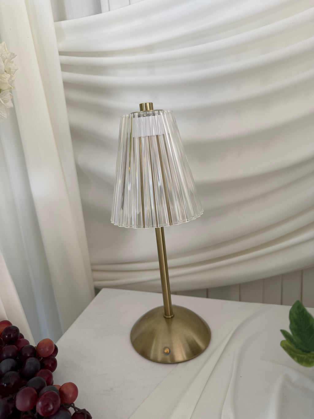 Gold Touch Lamps — Set of 2 - Hire