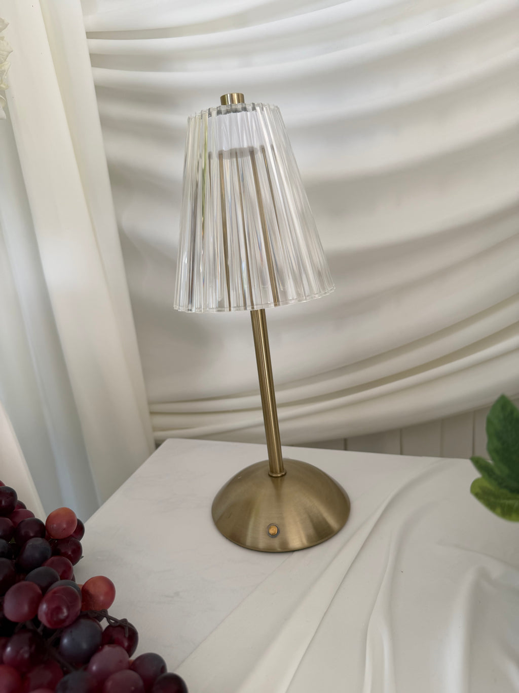 Gold Touch Lamps — Set of 2 - Hire