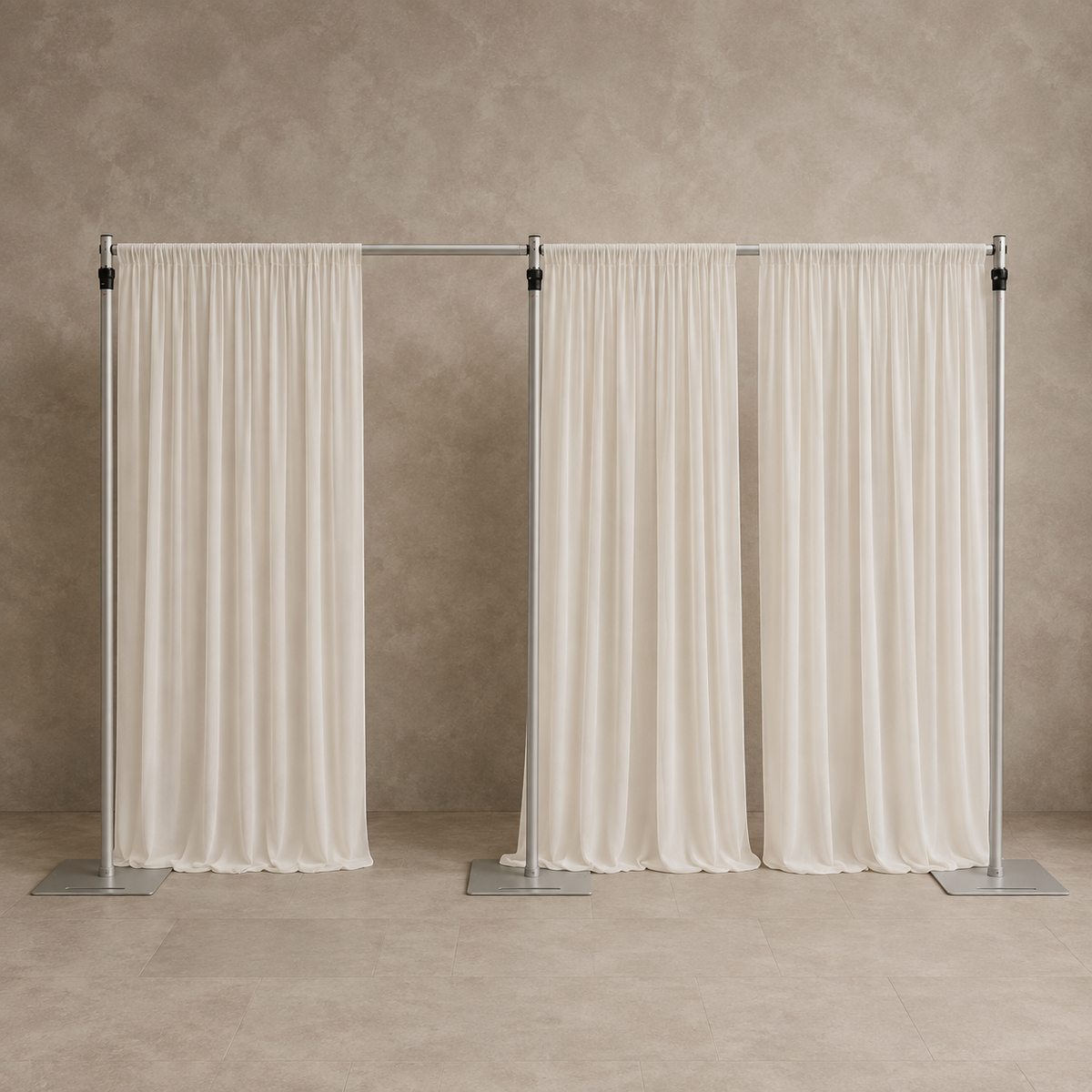 Adjustable extra wide & tall Backdrop Frame — Hire