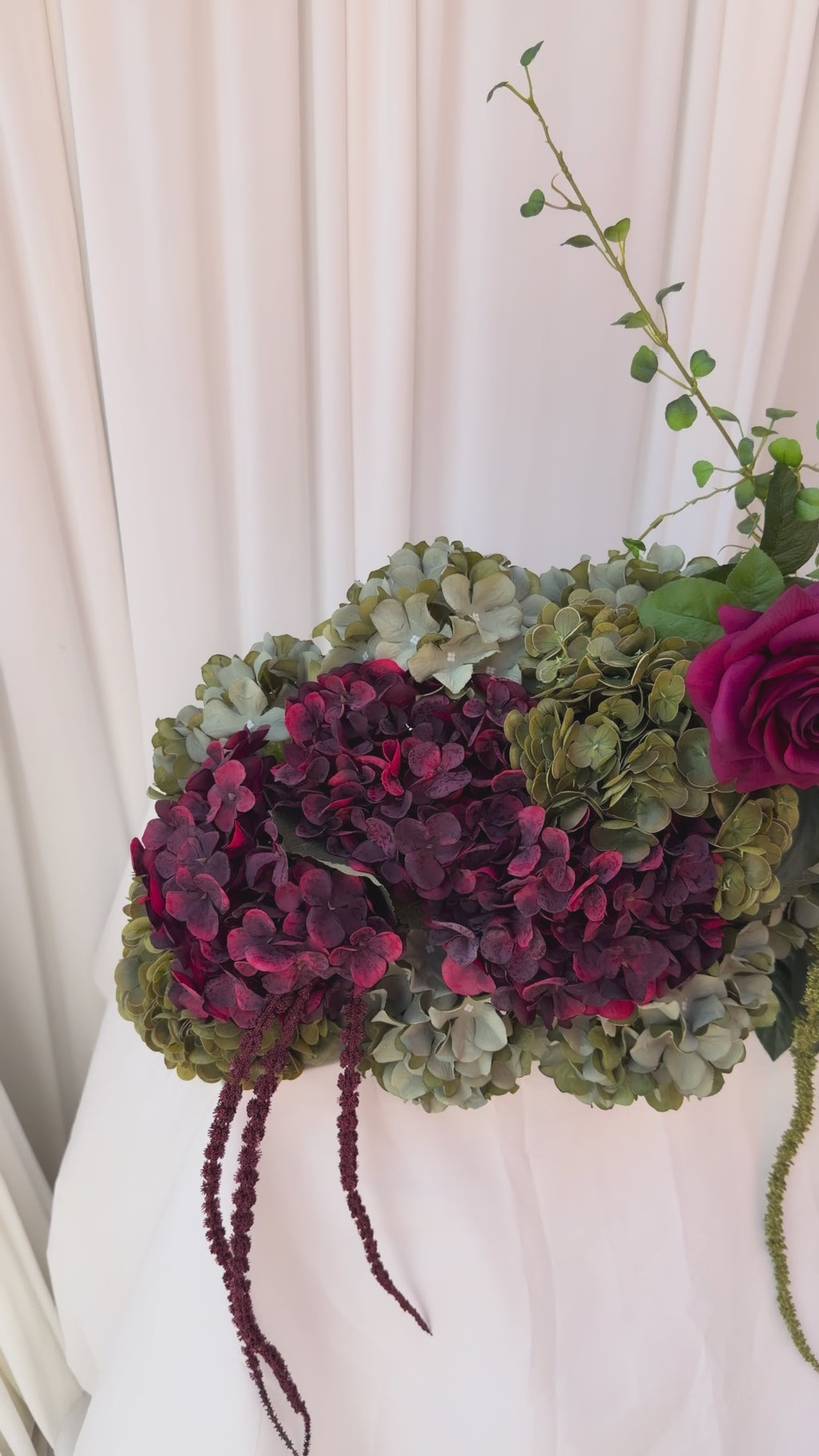 The Burgundy Muse Deep Statement Meadow