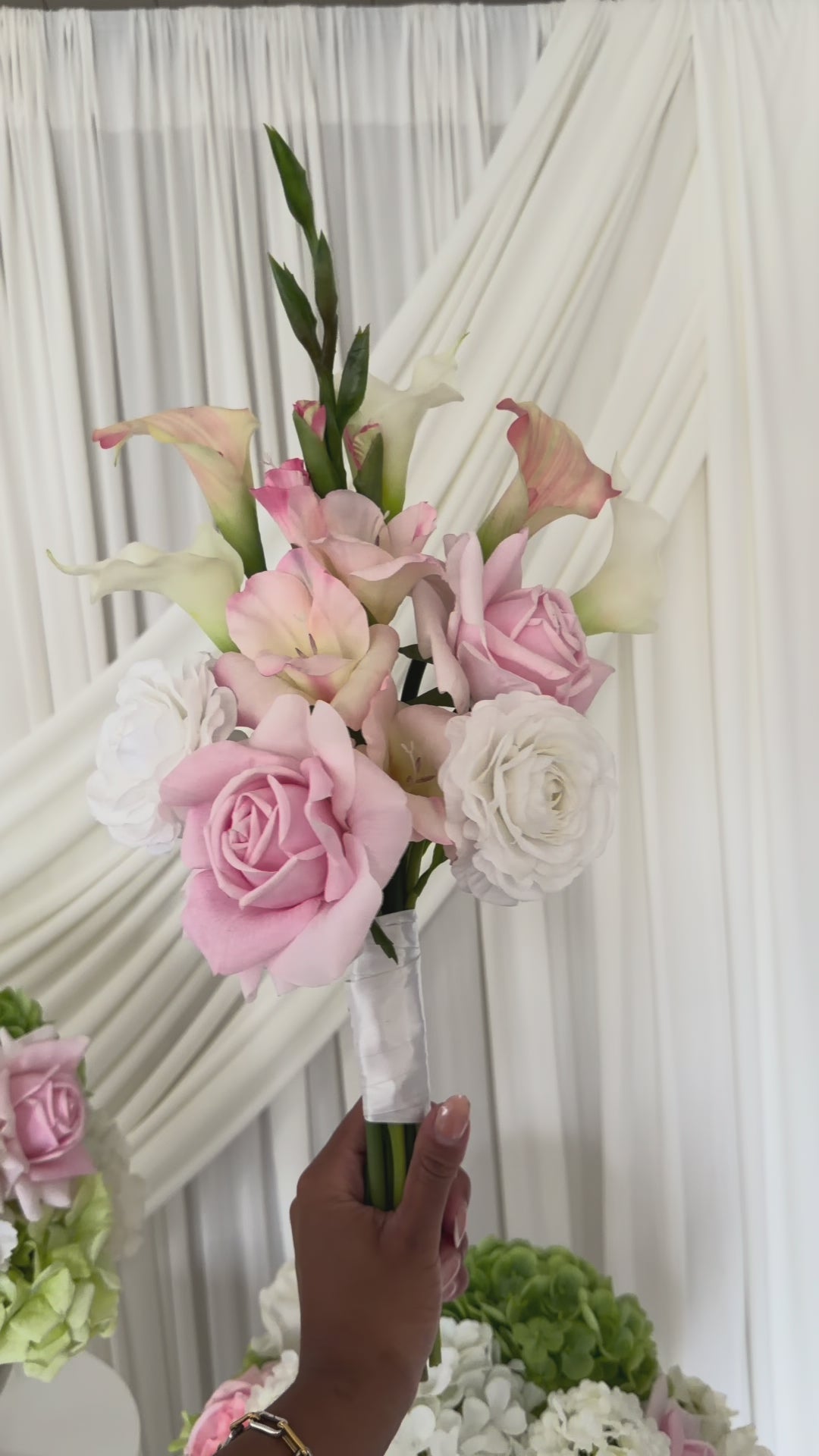 The Botanical Blush Bridesmaid Bouquet